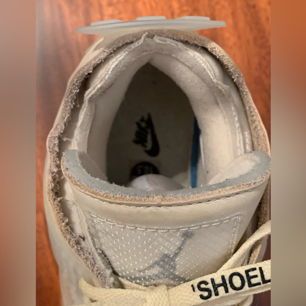 Nike Air Jordan 4 Off White Sail 2020 
CV9388-100 Size Unisex W10.5/M9 Preowned - Picture 12 of 16